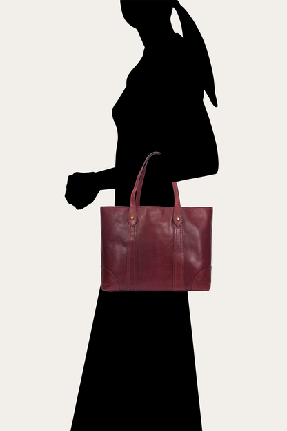 Berry Lacquer Melissa Shopper Frye On sale