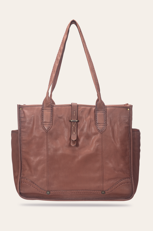 Campus Cognac Tote Frye Outlet