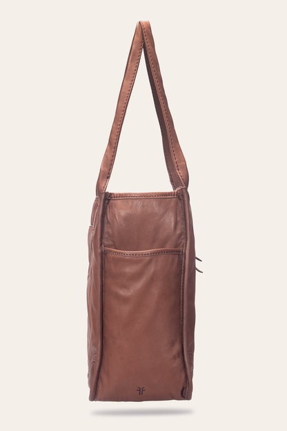 Campus Cognac Tote Frye Outlet
