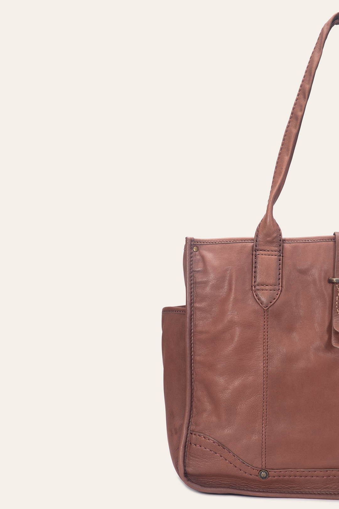 Campus Cognac Tote Frye Outlet