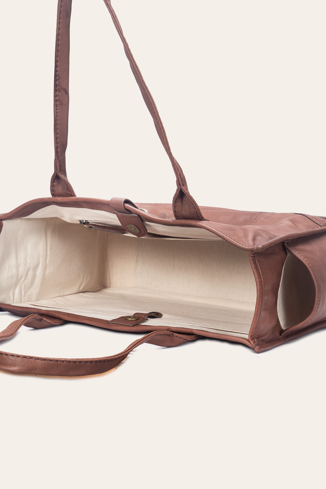 Campus Cognac Tote Frye Outlet