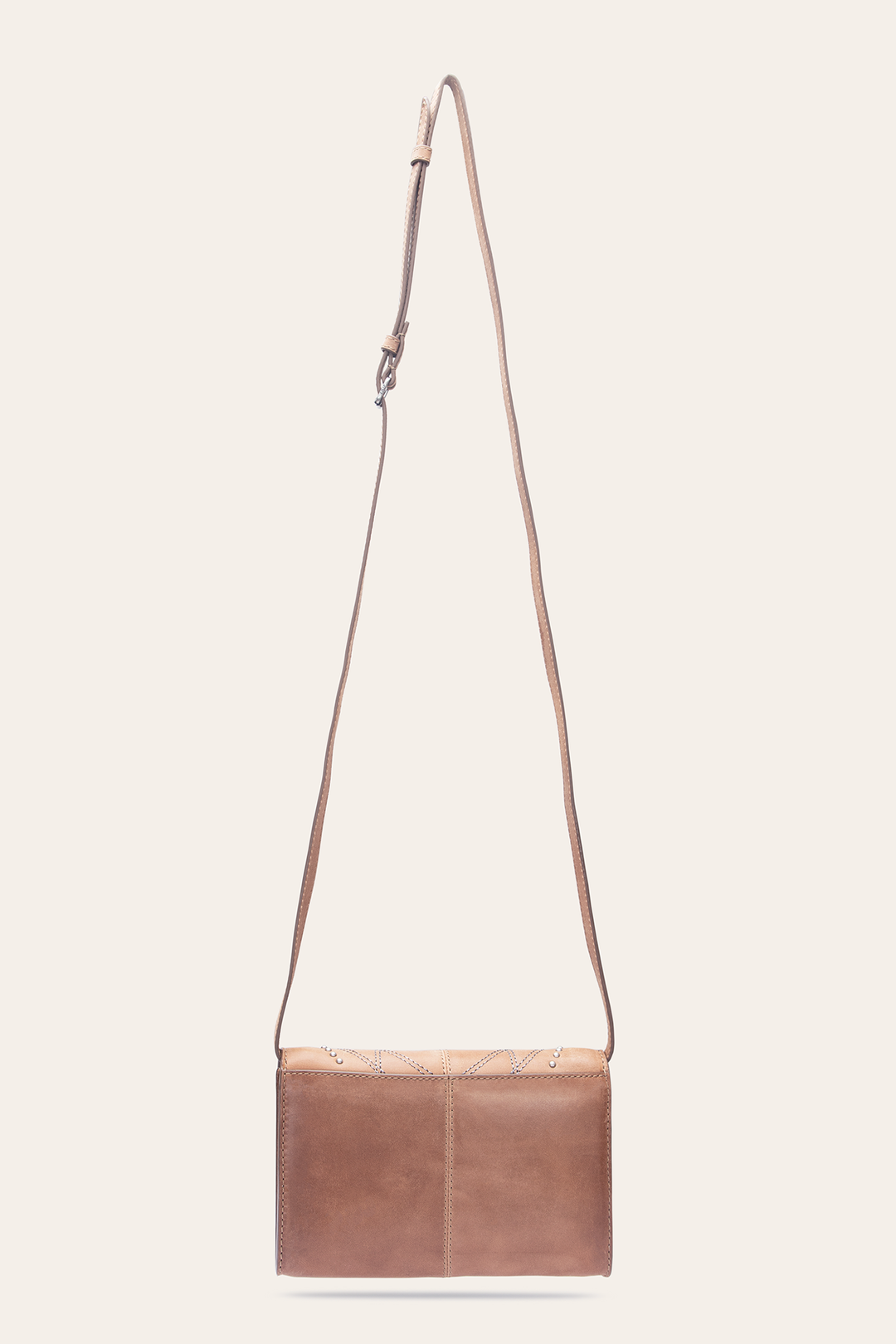 Sara Beige Wallet Crossbody Frye
