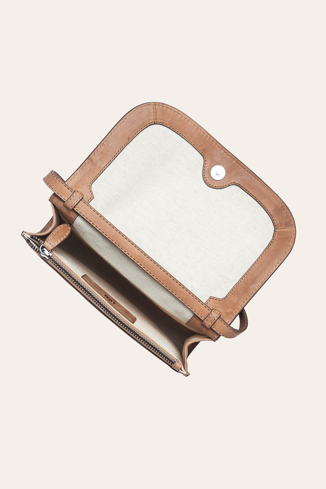 Sara Beige Wallet Crossbody Frye