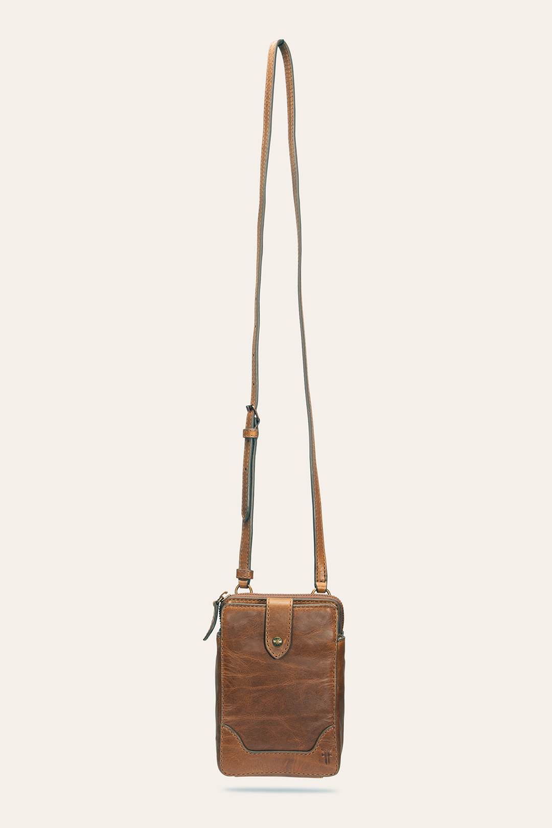 Melissa Cognac Phone Crossbody Frye On sale
