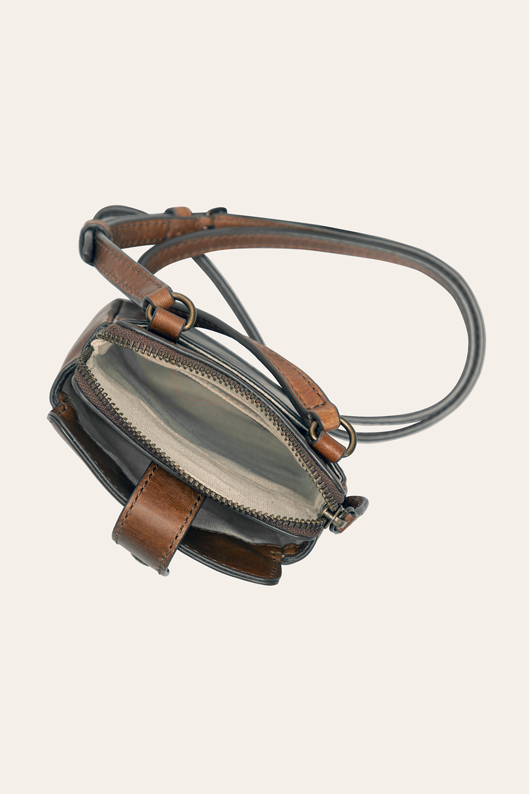 Melissa Cognac Phone Crossbody Frye On sale