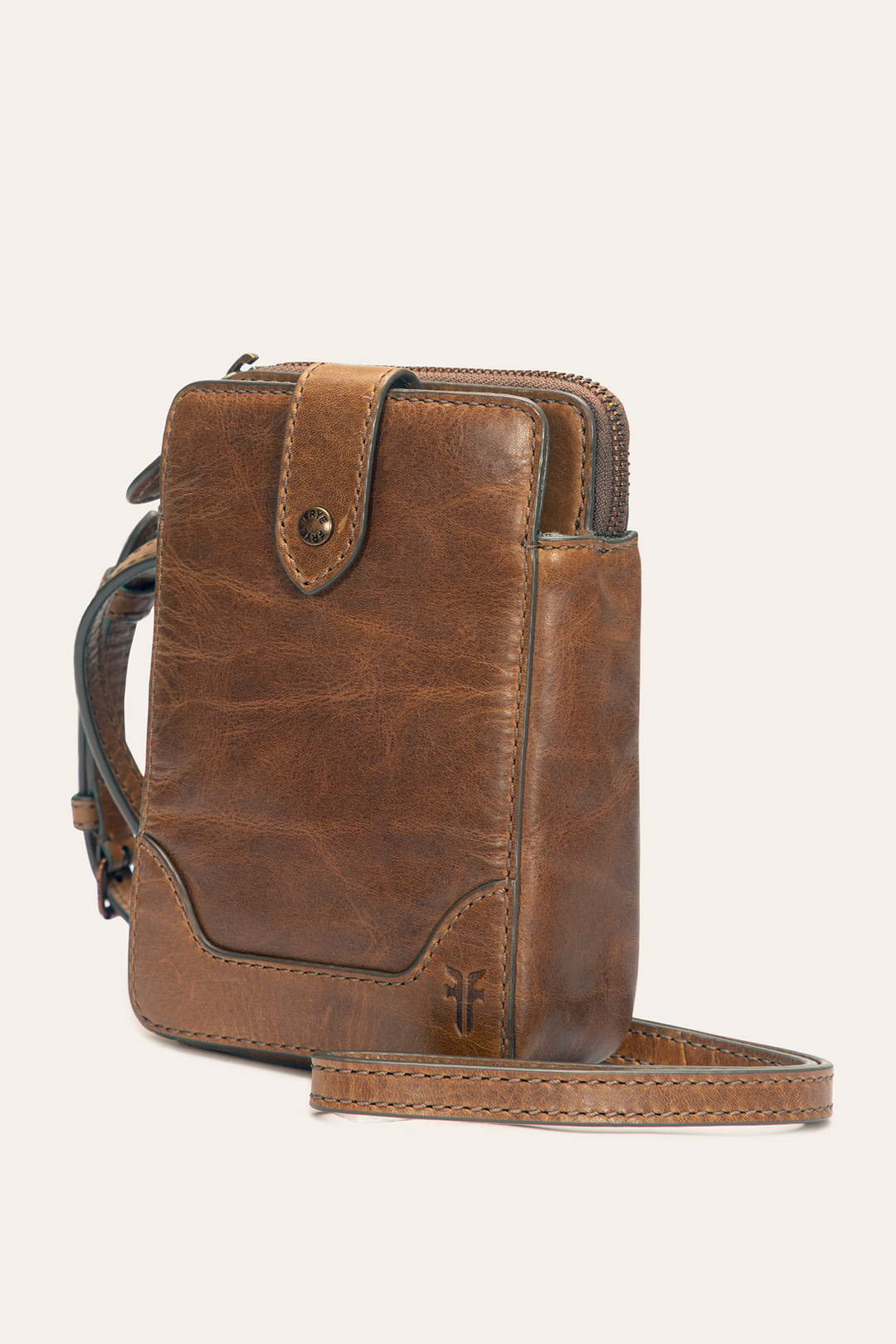 Melissa Cognac Phone Crossbody Frye On sale