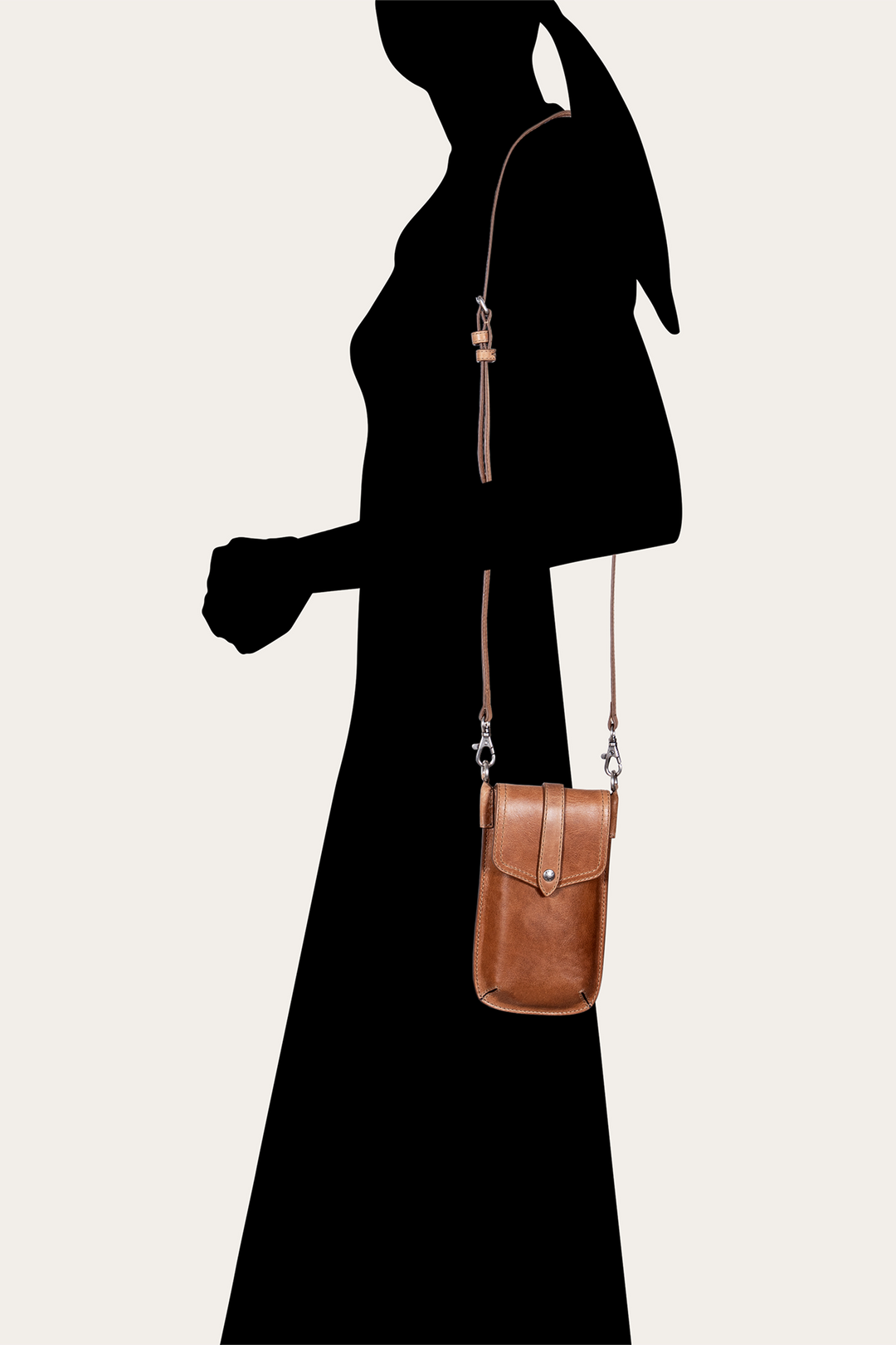 Melissa Beige Phone Pouch Frye For Sale