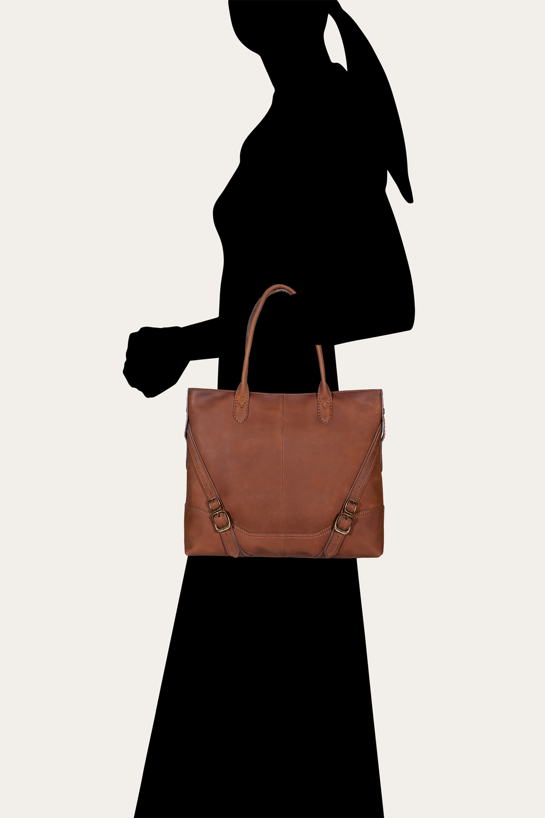 Veronica Cognac Tote Frye Near me