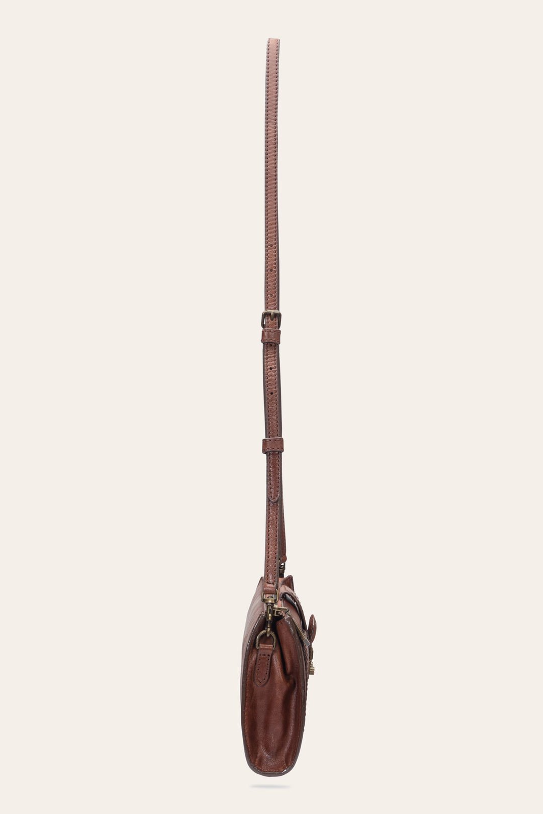 Alex Cognac Crossbody Clutch Frye Discount