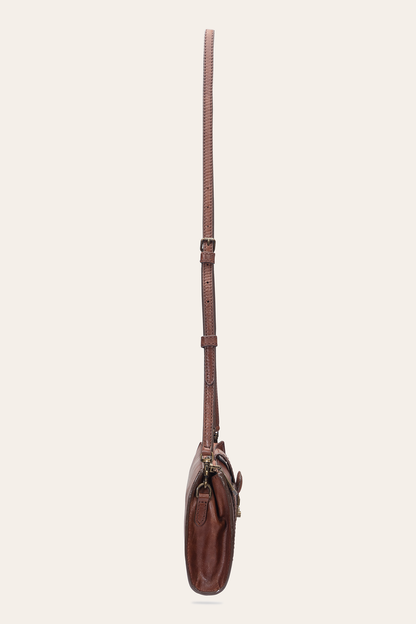 Alex Cognac Crossbody Clutch Frye Discount
