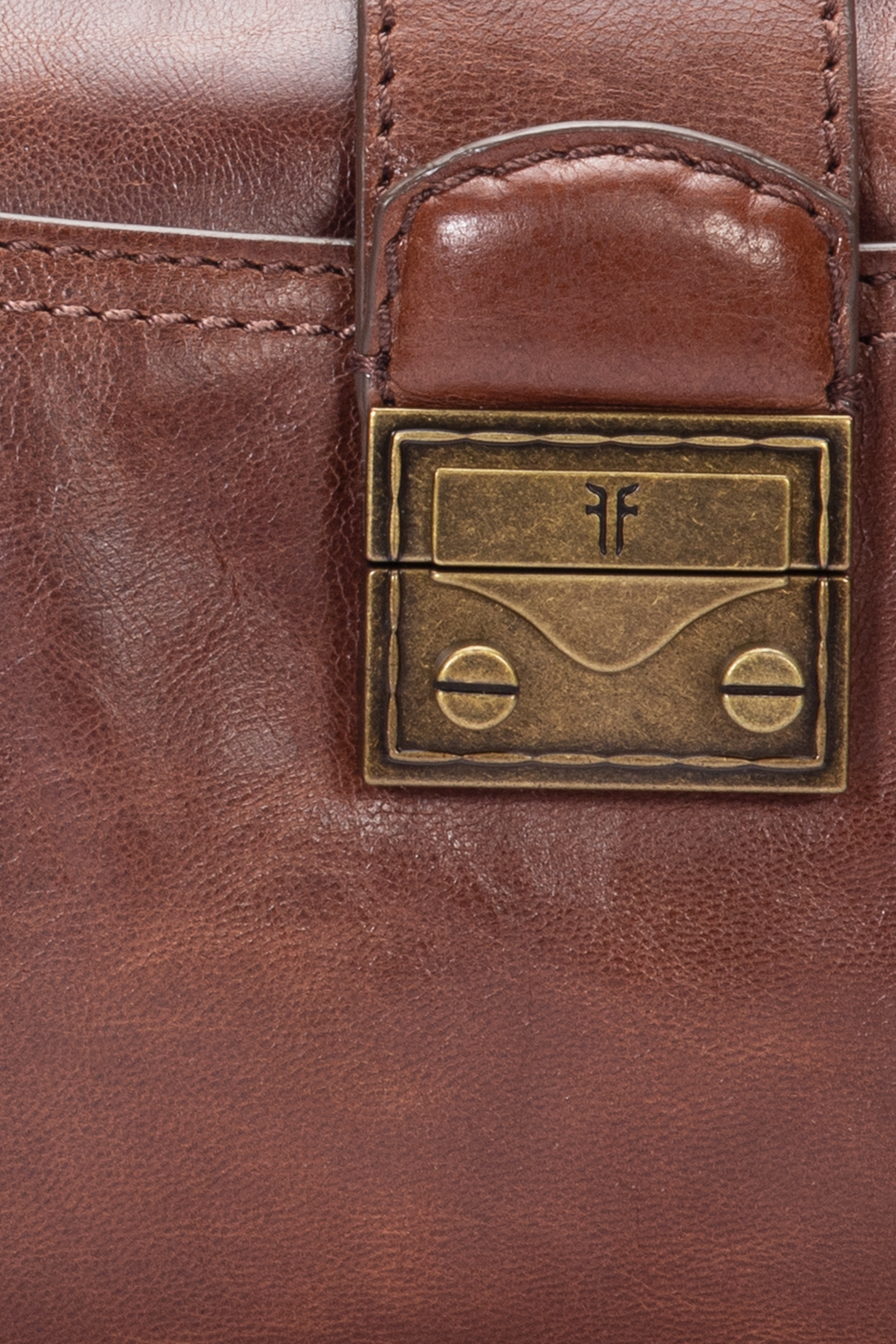 Alex Cognac Crossbody Clutch Frye Discount