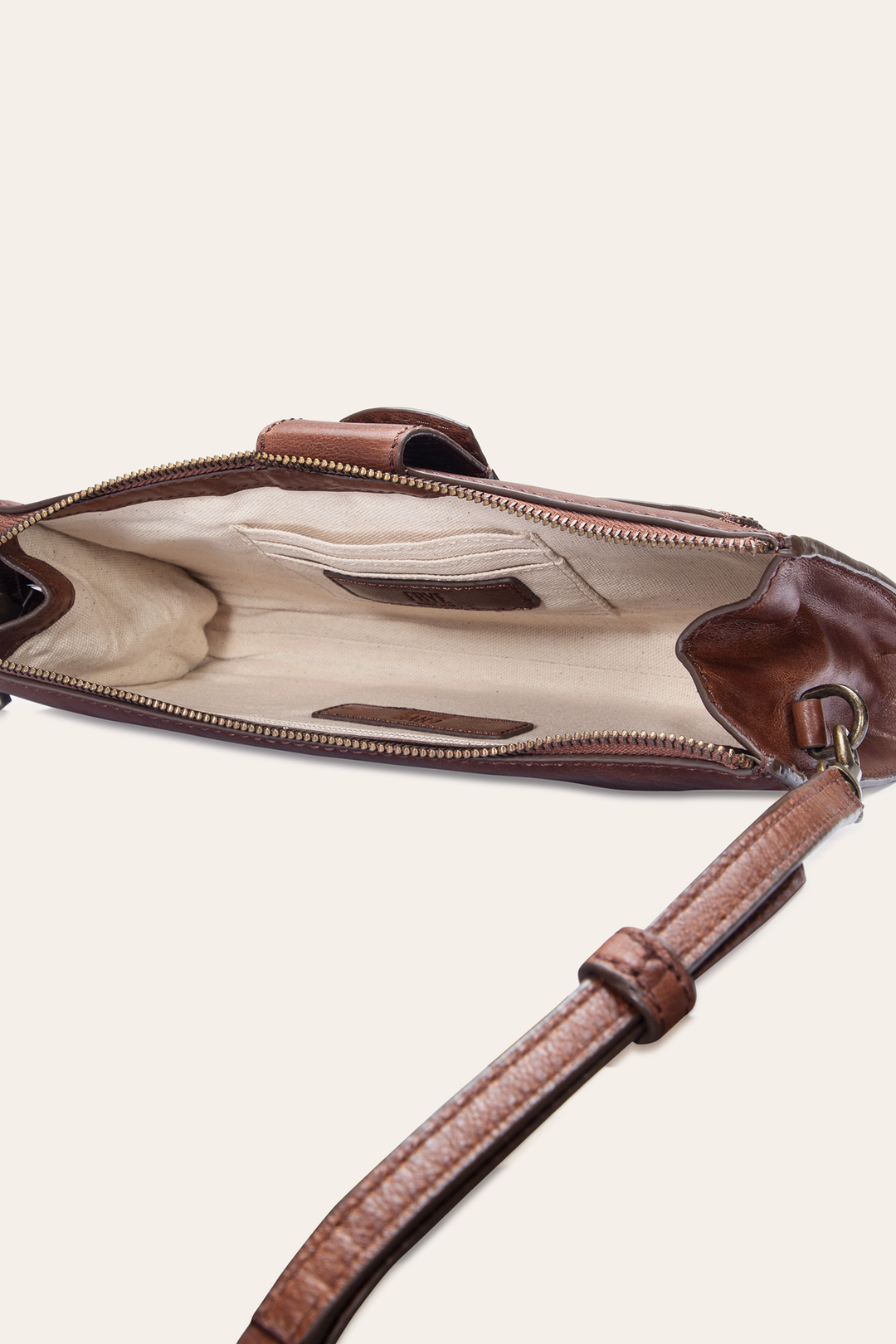 Alex Cognac Crossbody Clutch Frye Discount