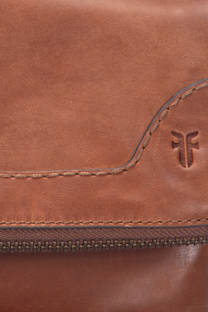 Melissa Cognac Crossbody Clutch Frye On sale