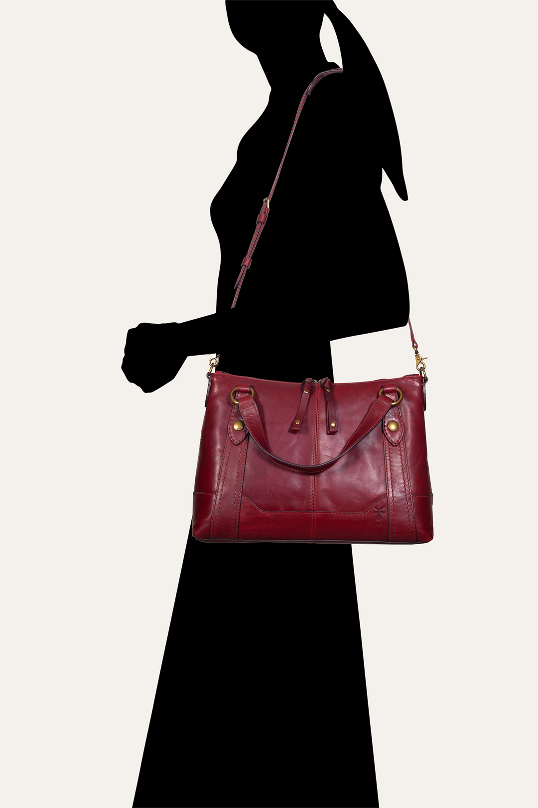 Berry Lacquer Melissa Medium Satchel Frye Online