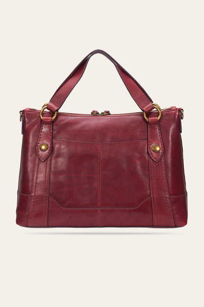 Berry Lacquer Melissa Medium Satchel Frye Online