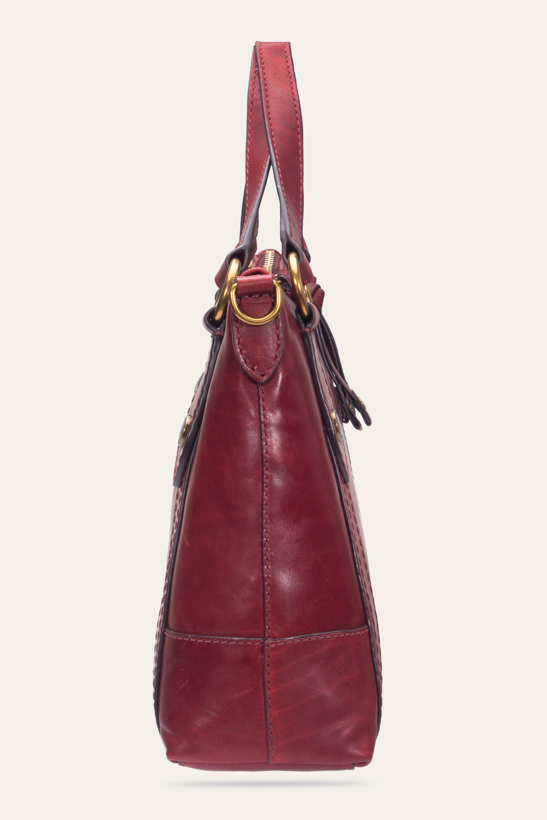 Berry Lacquer Melissa Medium Satchel Frye Online