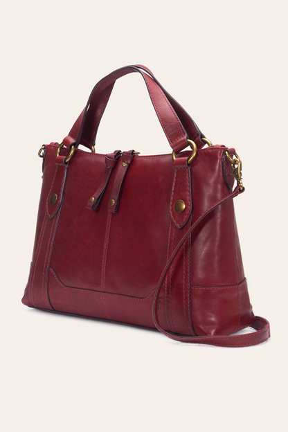 Berry Lacquer Melissa Medium Satchel Frye Online