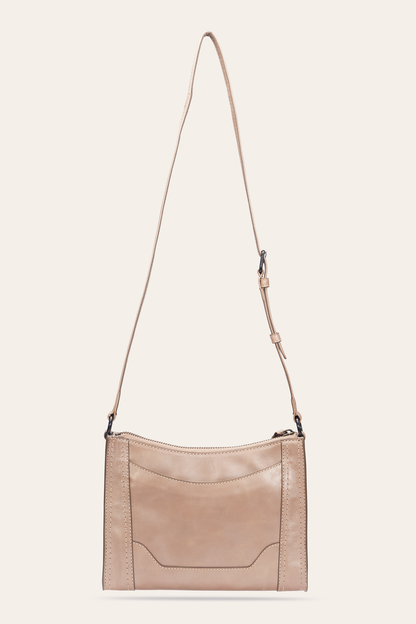 Light Bronze Melissa Zip Crossbody Frye Discount