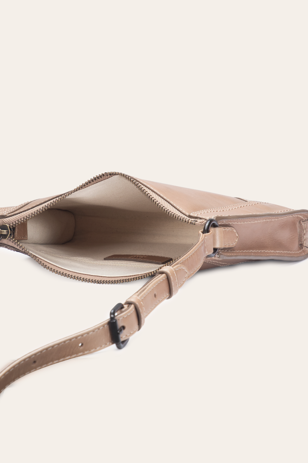 Light Bronze Melissa Zip Crossbody Frye Discount