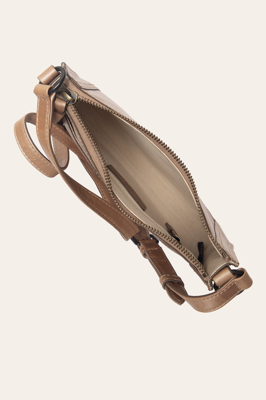 Light Bronze Melissa Zip Crossbody Frye Discount