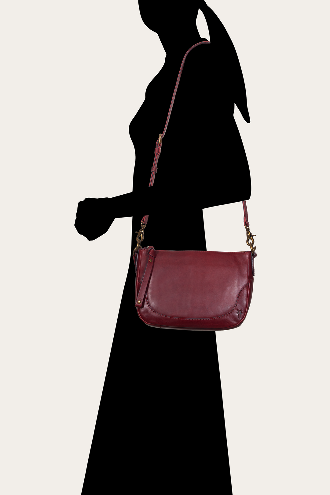 Berry Lacquer Melissa Crossbody Frye On sale