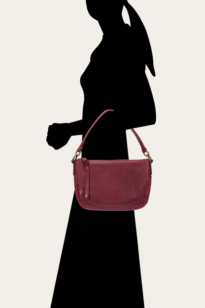 Berry Lacquer Melissa Crossbody Frye On sale