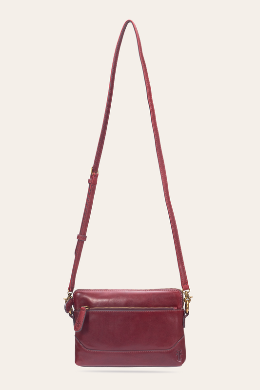 Berry Lacquer Melissa Crossbody Wristlet Frye Outlet