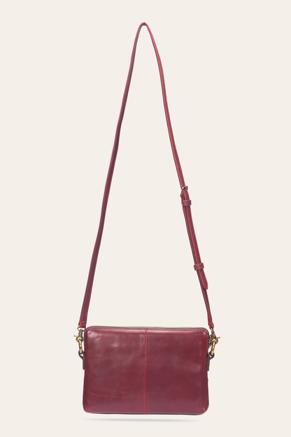 Berry Lacquer Melissa Crossbody Wristlet Frye Outlet