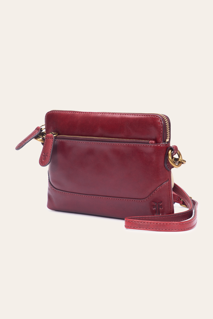 Berry Lacquer Melissa Crossbody Wristlet Frye Outlet