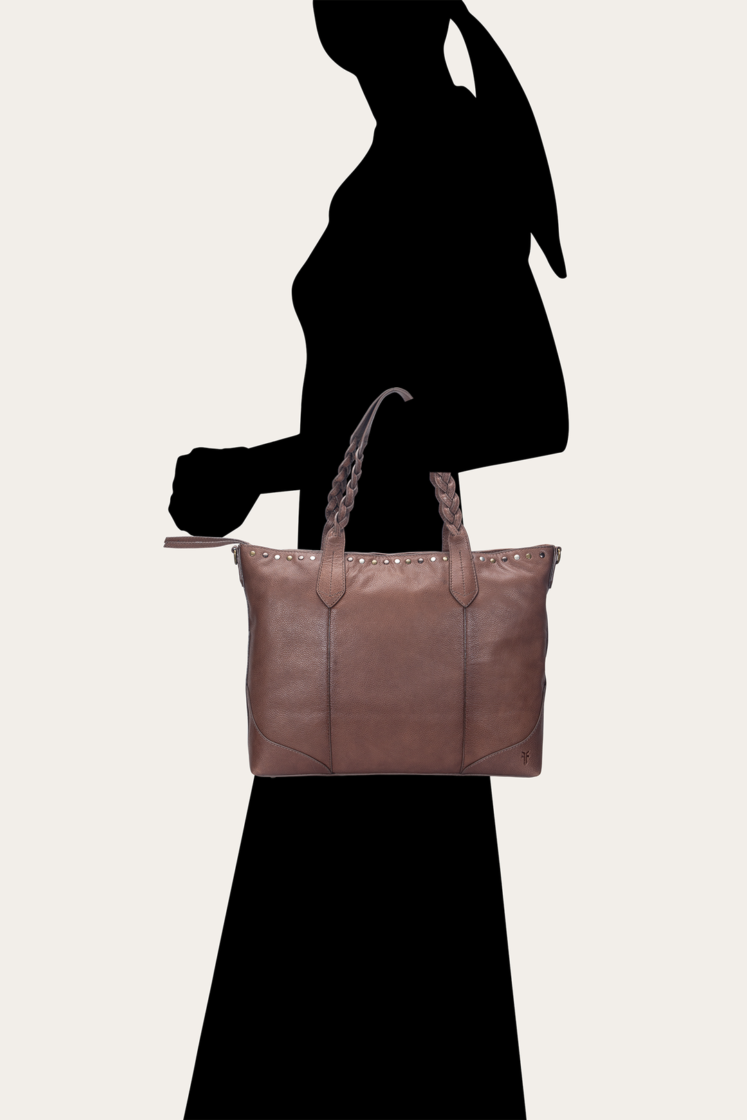 Soraya Dark Brown Shopper Frye Discount