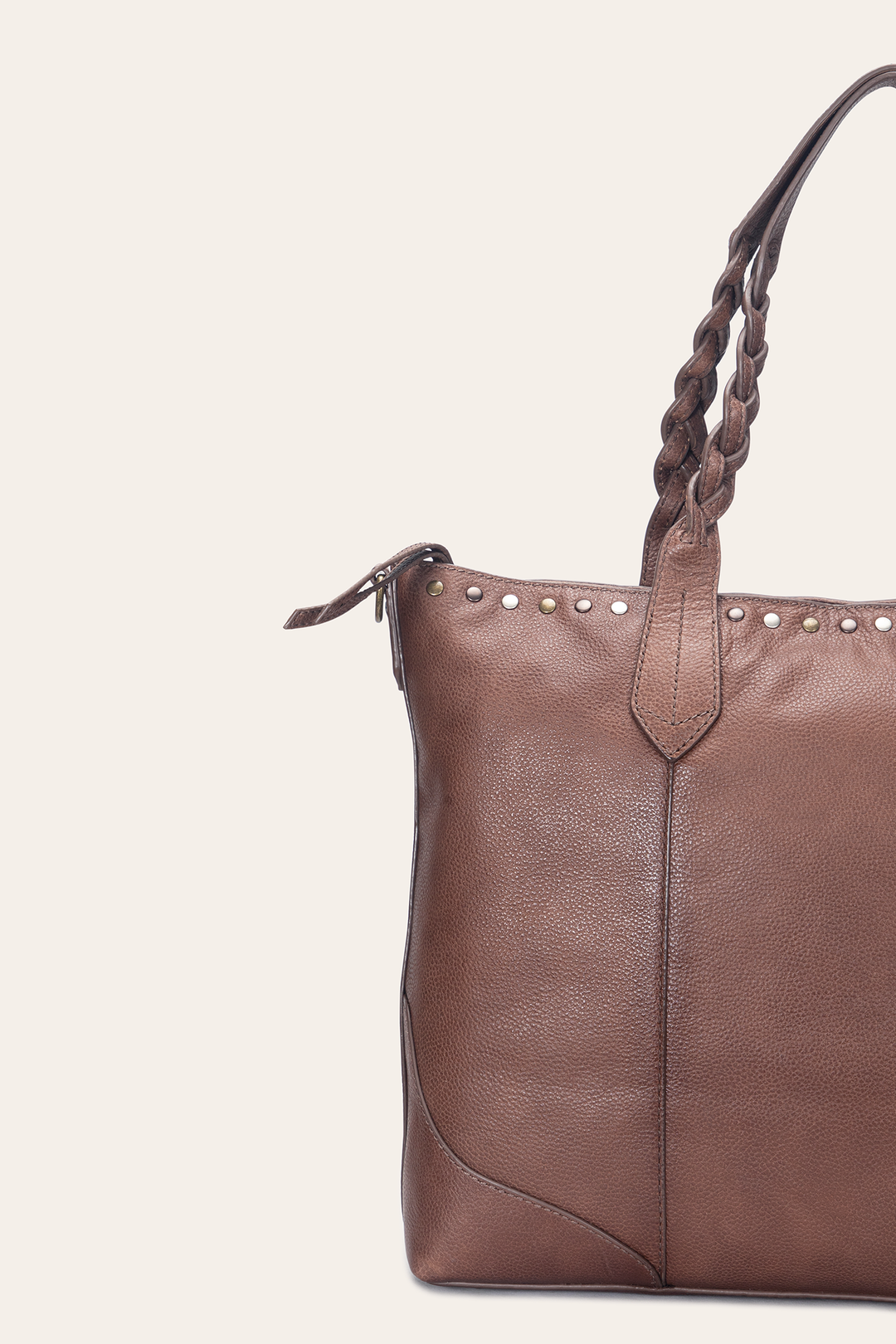 Soraya Dark Brown Shopper Frye Discount