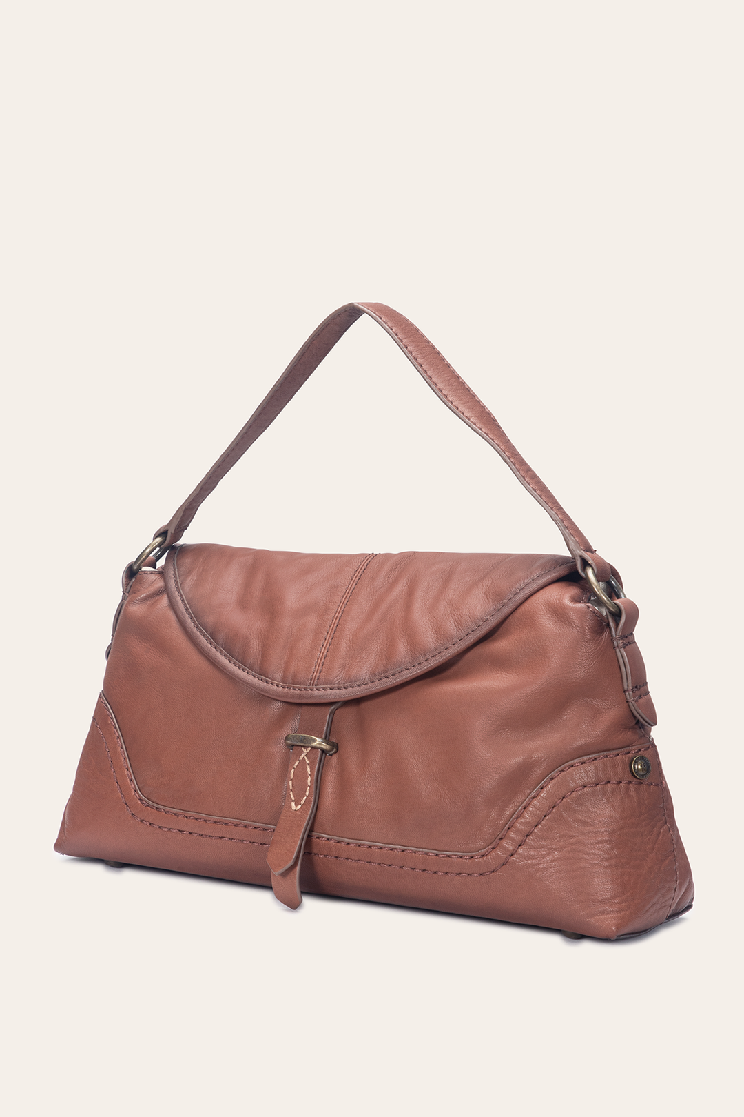 Campus Cognac Shoulder Frye On sale