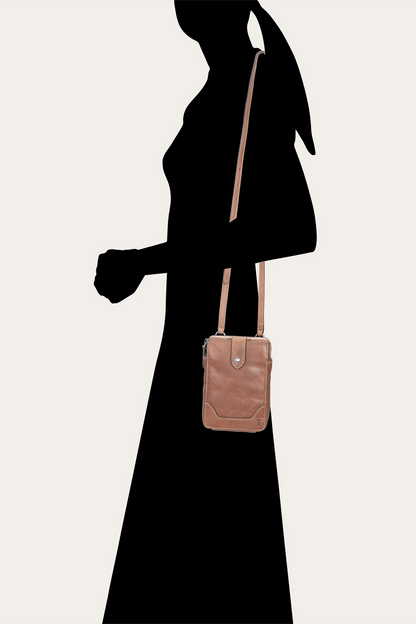 Melissa Beige Phone Crossbody Frye us