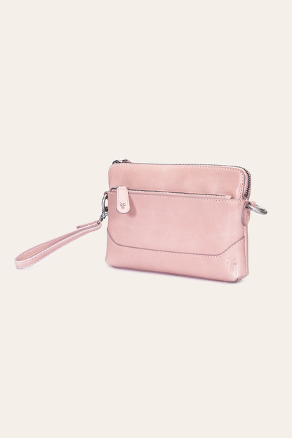 Melissa Woodrose Crossbody Wristlet Frye