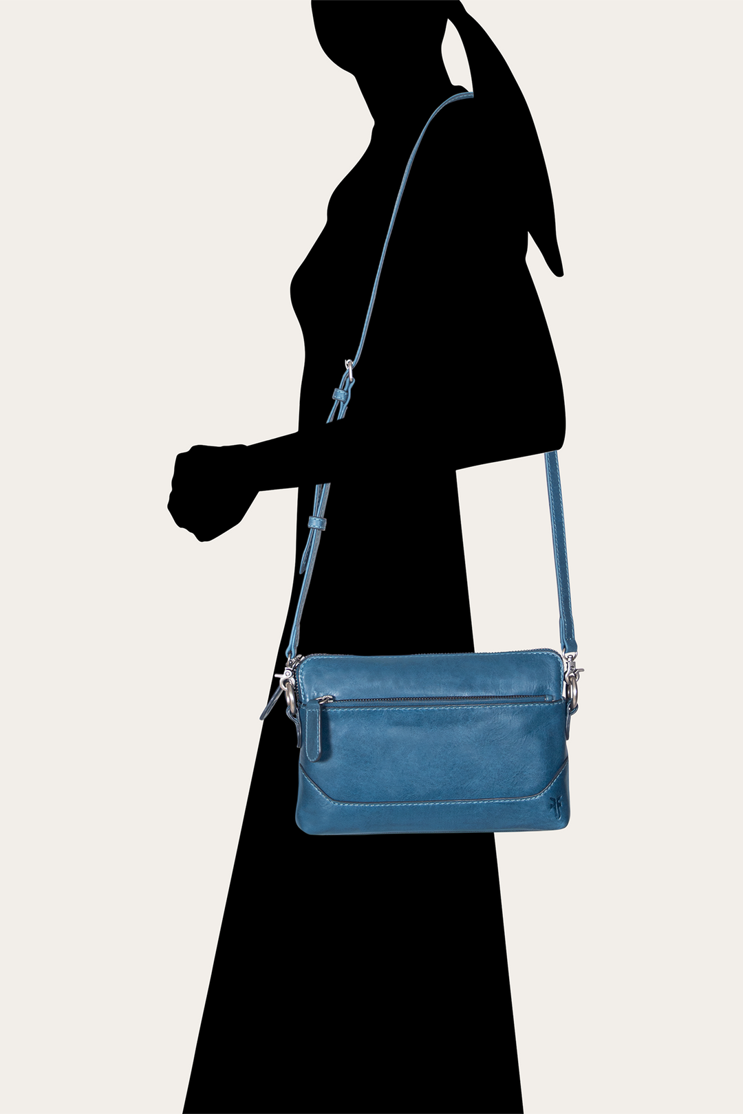 Melissa Steel Crossbody Wristlet Frye Online