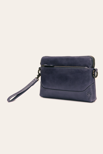 Melissa Eggplant Crossbody Wristlet Frye Discount