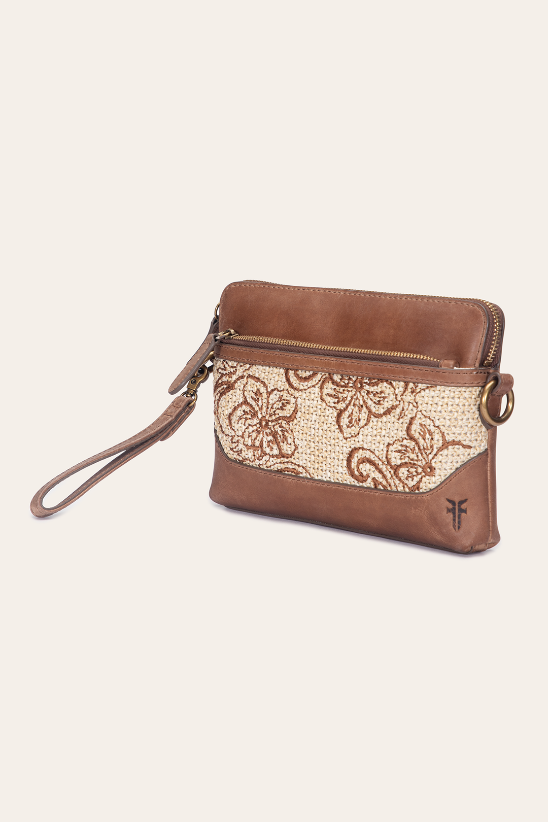 Women's Floral Crossbody Wristlet Wallet Frye On sale