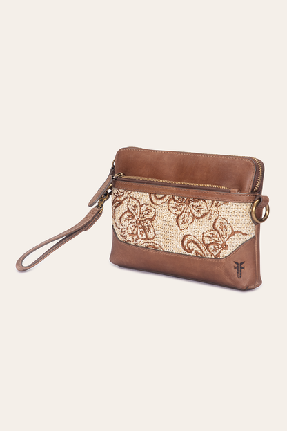 Women's Floral Crossbody Wristlet Wallet Frye On sale