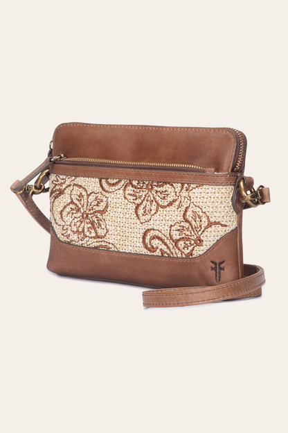 Women's Floral Crossbody Wristlet Wallet Frye On sale