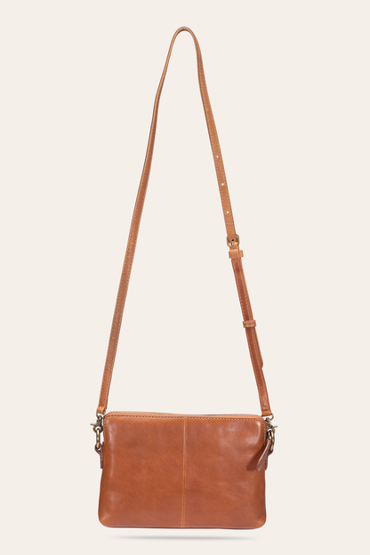 Melissa Burnt Terracotta Crossbody Wristlet Frye Outlet