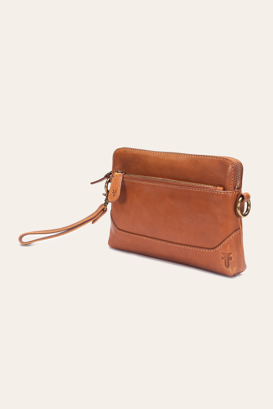 Melissa Burnt Terracotta Crossbody Wristlet Frye Outlet