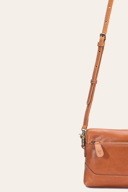 Melissa Burnt Terracotta Crossbody Wristlet Frye Outlet