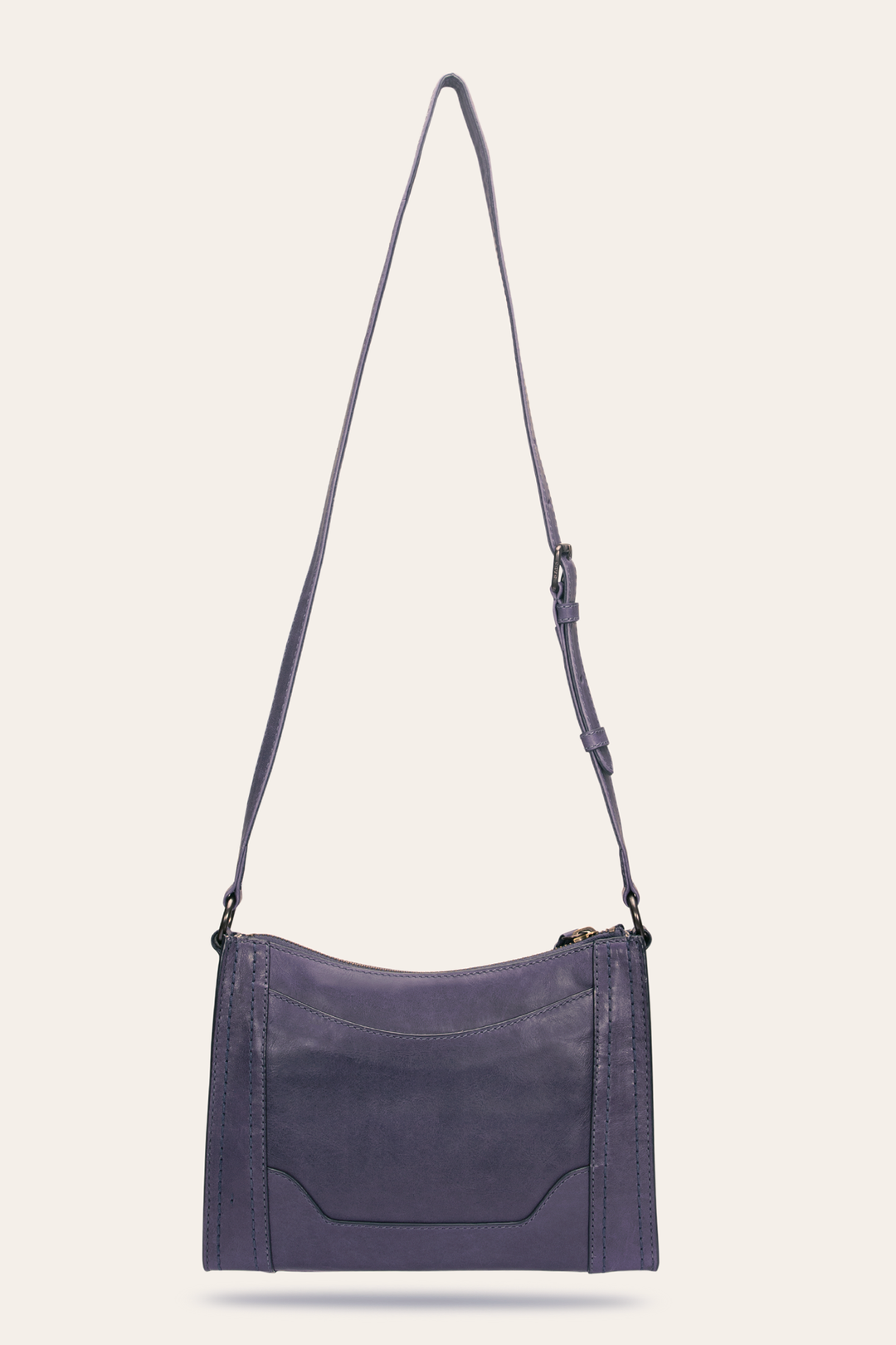 Melissa Eggplant Zip Crossbody Frye Discount