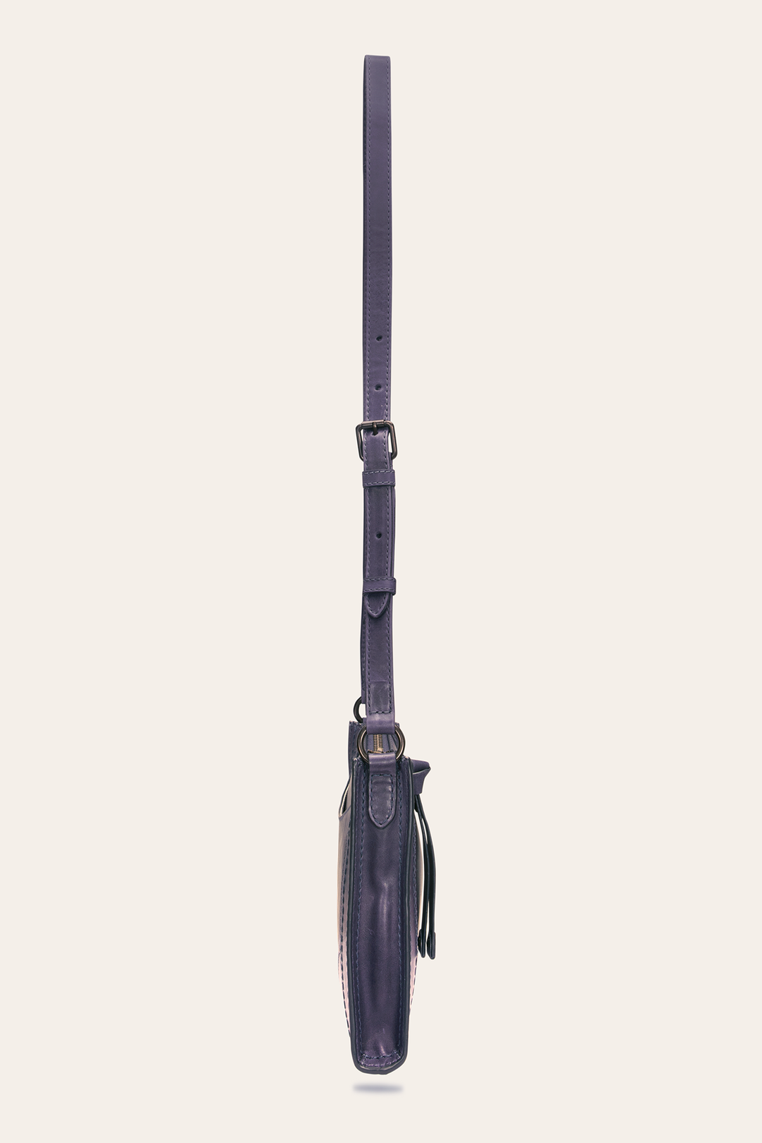 Melissa Eggplant Zip Crossbody Frye Discount