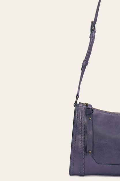 Melissa Eggplant Zip Crossbody Frye Discount