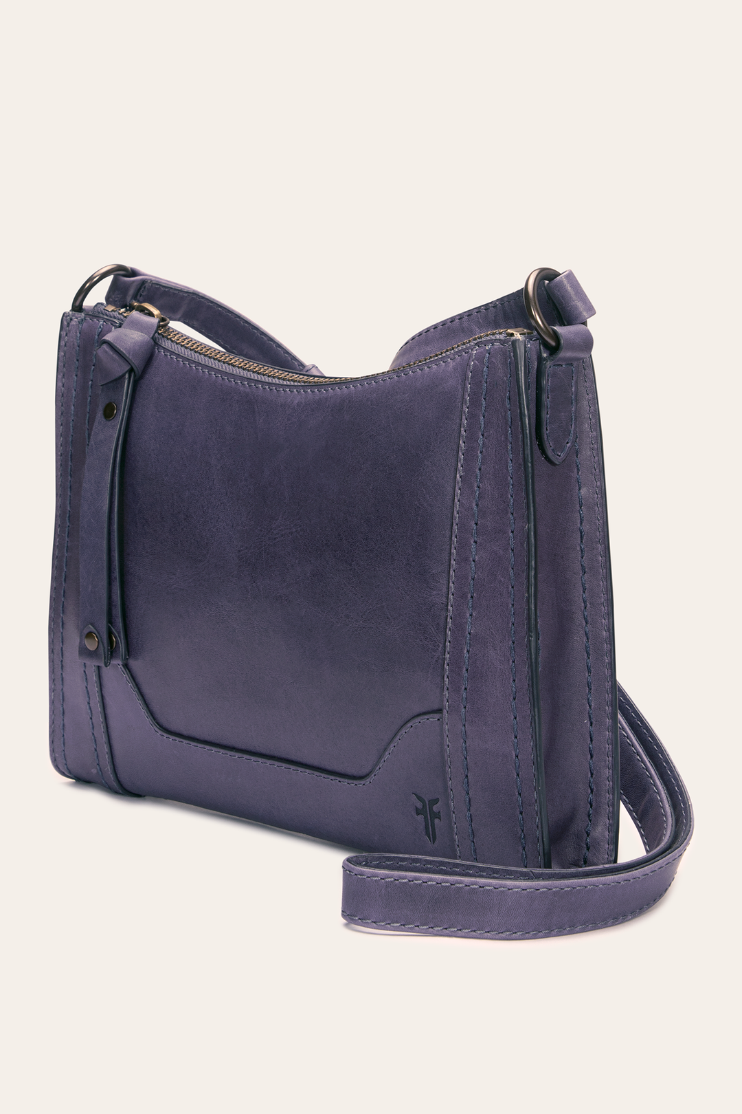 Melissa Eggplant Zip Crossbody Frye Discount