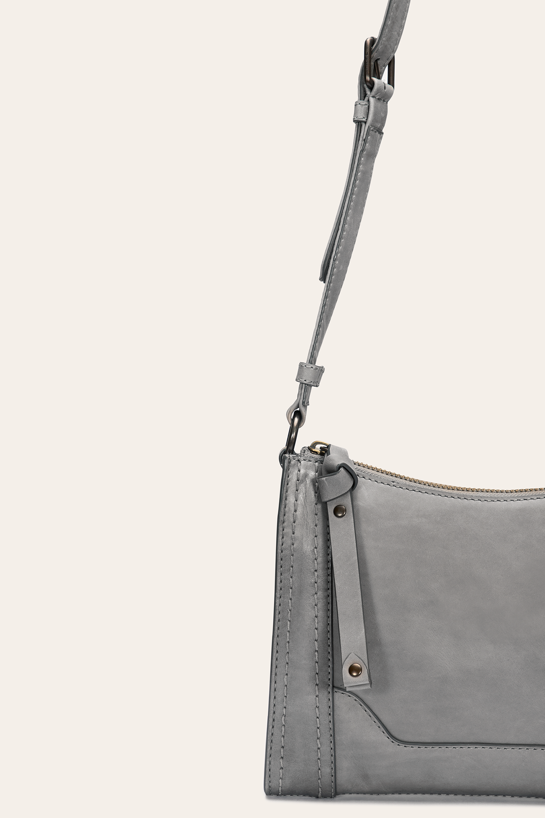 Melissa Zip Crossbody in Shadow Frye On sale
