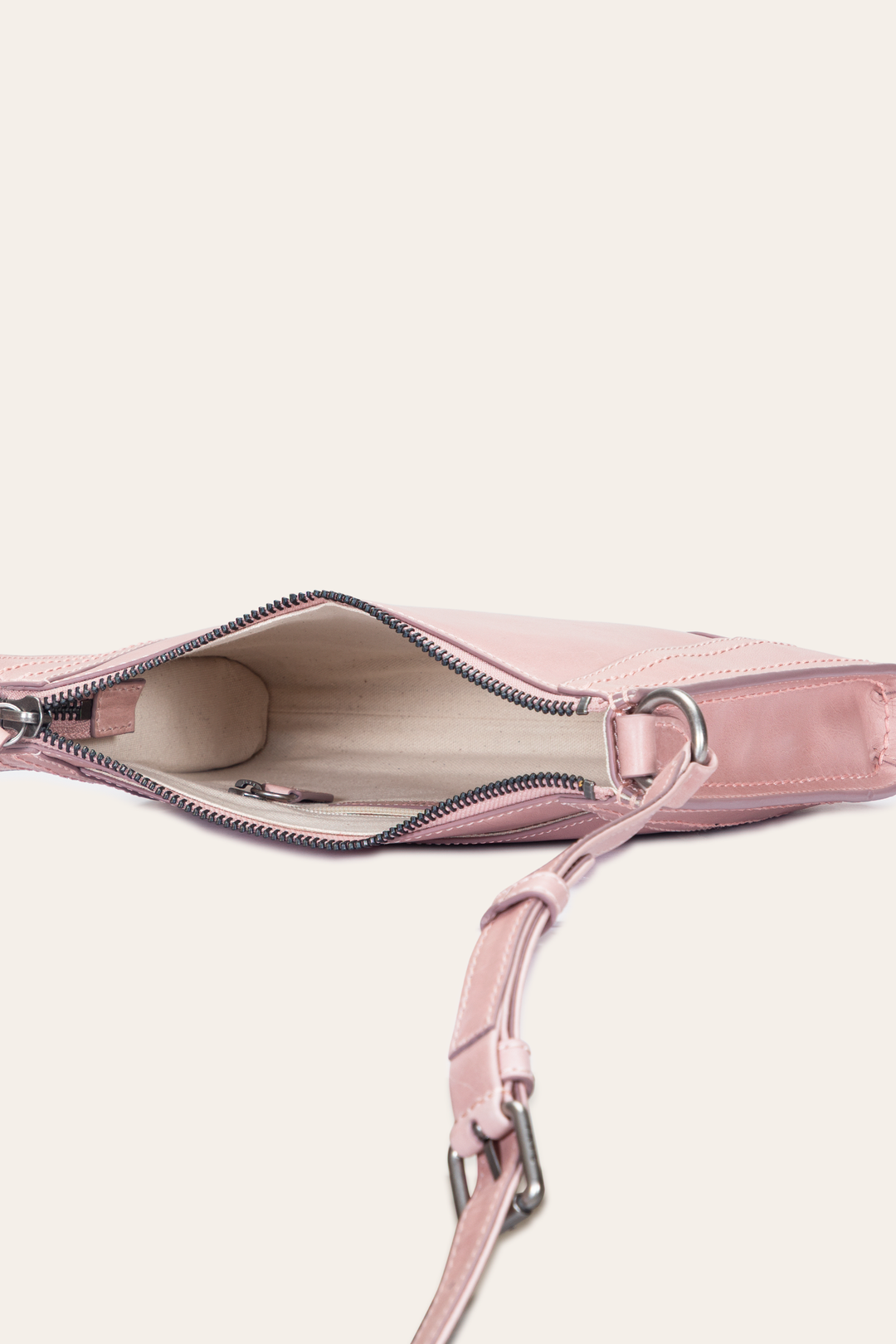 Melissa Zip Crossbody in Woodrose Frye For Sale