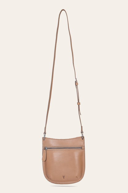 Women's Ella Mini Crossbody Bag in Beige Frye us