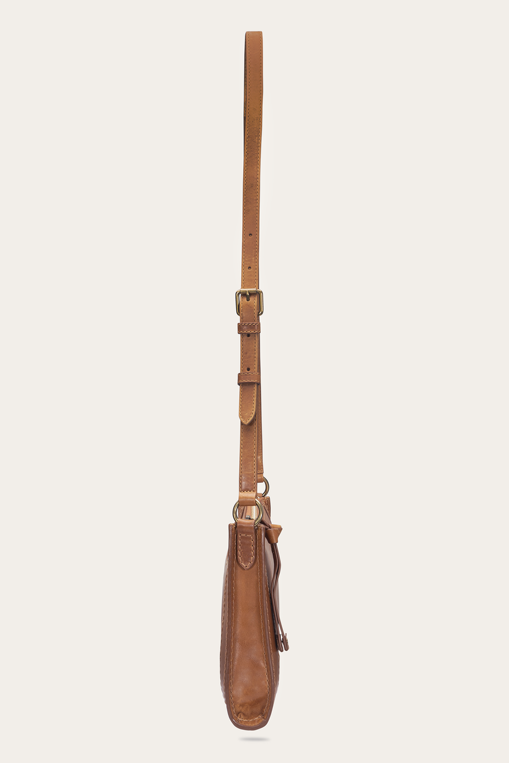 Melissa Zip Crossbody in Burnt Terracotta Frye USA
